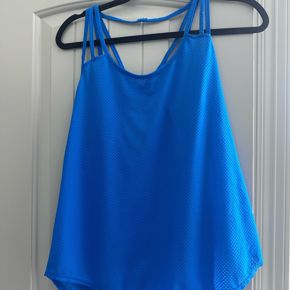 Blue athleta Women's Tank Top NWOT